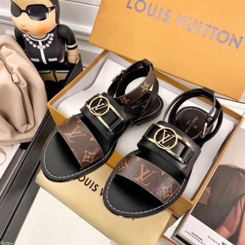 Louis Vuitton Flat Sandals LVFSD-2020-243489901